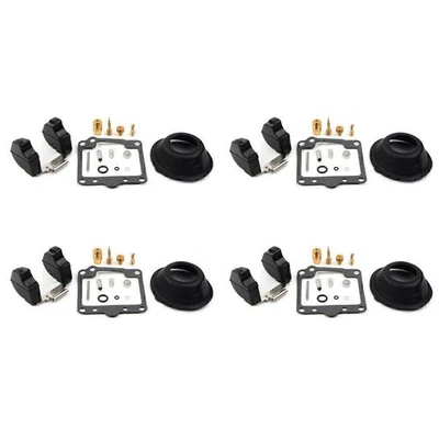 Kit de reparación de carburador de diafragmas de flotador de carburador para Yamaha XS1100L XS1100S XS1100 le Foto 1 de 4