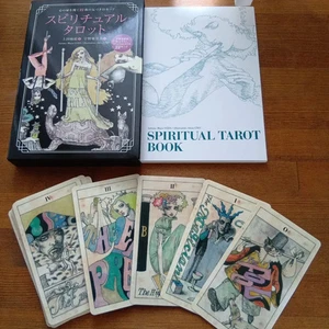 The Spiritual Tarot Cards Deck by Akira / Aquirax Uno First Edition Japan Used - Picture 1 of 2