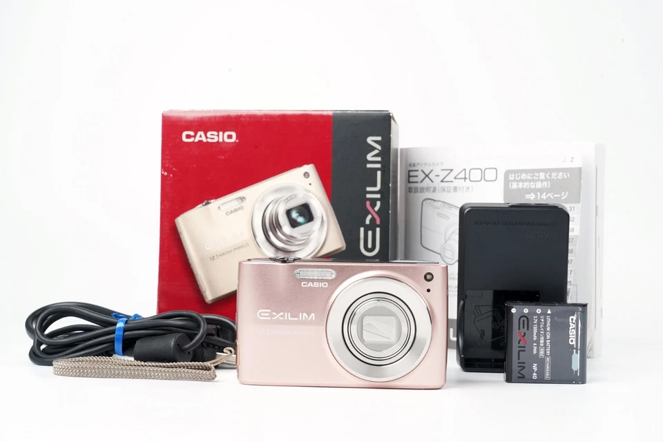 [Near Mint] CASIO EX-Z400 EXILIM 12.1MP Digitalkamera Roségold aus Japan 2953 - Bild 1 von 4
