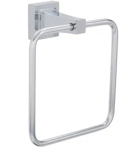 Anillo Toalla Glacier Bay Adelyn CROMO - Imagen 1 de 2