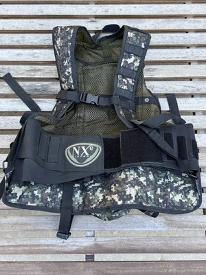 Chaleco de paintball NXE camuflaje táctico Foto 1 de 4