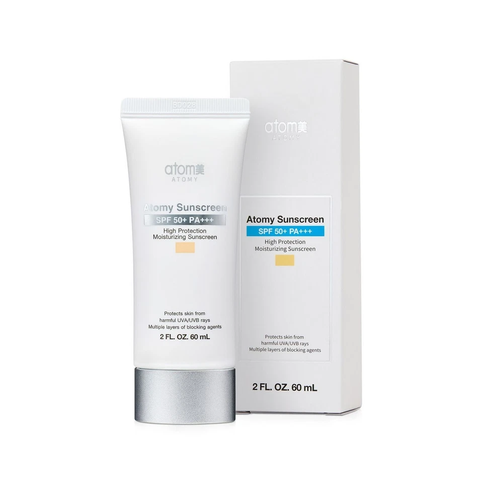 Crema solar ATOMY 60 ml beige SPF50+ PA+++ Foto 1 de 3