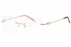 CHARRIOL PC71069 C03 Eyeglasses Shiny Pink Gold Silver Burgundy Frame 54mm - Picture 1 of 4