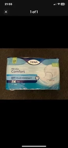 TENA Comfort Plus Large Shaped Incontinence Pads Pack of 42 + 11 Extra Per Pack - Picture 1 of 1