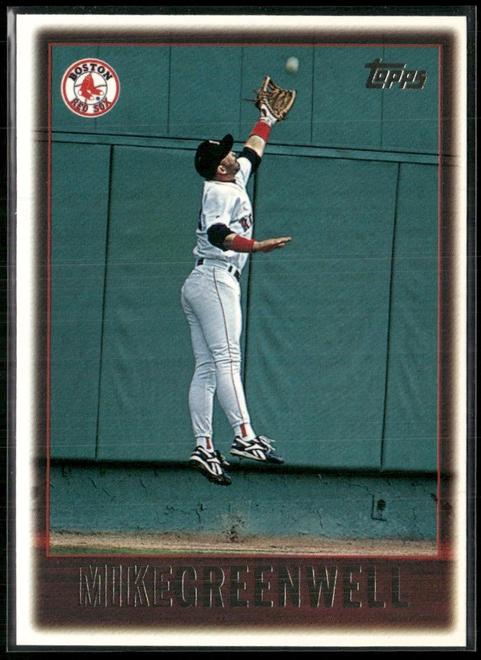 1997 TOPPS MIKE GREENWELL BOSTON RED SOX #123 - Image 1 of 3