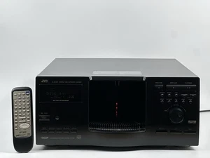 JVC 200-Disc CD Changer Player XL-MC334BK WITH REMOTE & Power Cable - WORKS - Picture 1 of 19