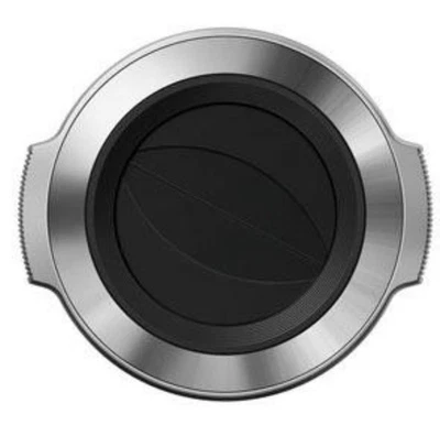 OLYMPUS LC-37C Auto Open Lens Cap SILVER for M.Zuiko ED 14-42mm f/3.5-5.6 [NEW] - Image 1 of 4