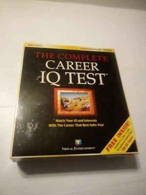 Rare Vintage 1997 The Ultimate IQ Test  Prep Big Box Game CD-ROM Windows 95/98 - Image 1 of 4