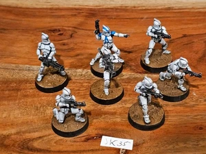 Star Wars Legion FFG Republic Clone Troopers sehr gut bemalt x7 Proxies JK035 - Bild 1 von 24