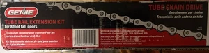 New Genie Tube Rail Extension Kit (für 8' Türen) 5 Stück Kettenantrieb Rohrschienen - Bild 1 von 1
