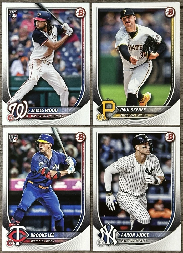 2025 Bowman Baseball Paper RC's & Vets #1-100: You Pick- Complete Your Set - Image 1 of 1