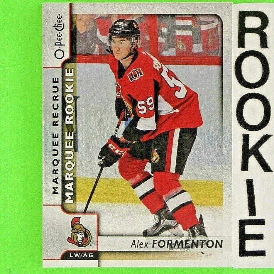 ALEX FORMENTON 2017-18  ROOKIE MARQUEE RAINBOW   #647  Ottawa Senators - Image 1 of 1