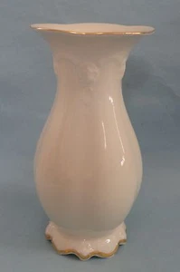 ROSENTHAL Vintage MOLIERE Retro Classic ROKOKO Porzellan GOLD CREME Blumen VASE - Bild 1 von 6