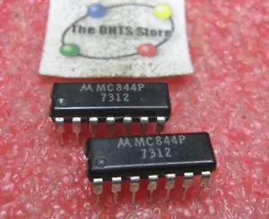 MC844P Motorola IC DTL Doble 4 Entradas NAND Plástico Fecha 7312 MC844 - Edición Cantidad 2 - Imagen 1 de 1