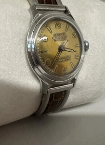 OROLOGIO DA POLSO VINTAGE UOMO MECCANICO GENEVE 17 Jewels Cal AS 1194 REVISIONATO - Foto 1 di 15