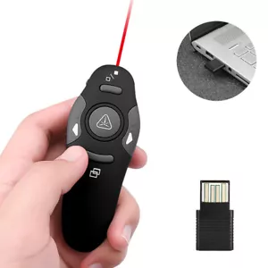 2.4G Wireless Laser Presenter Pointers Remote Control USB Mouse PPT Presentation - Picture 1 of 8