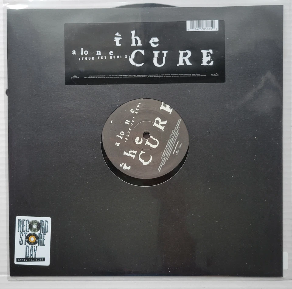 THE CURE Alone (Four Tet Remix) one sided 12" Single Record Store Day 2025 RSD - Image 1 of 1