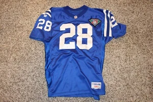 Pro Line Wilson Indianapolis Colts Marshall Faulk NFL Football jersey 48 RC 75th - Picture 1 of 3