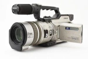 Sony DCR-VX2000 Handycam videocamera argento 3CCD mini DV zoom digitale spazzatura - Foto 1 di 12