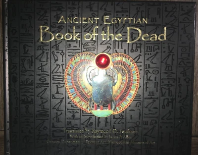 ANCIENT EGYPTIAN BOOK OF THE DEAD RAYMOND FAULKNER BARNES & NOBLE EDITION 2005 - Imagem 1 de 4