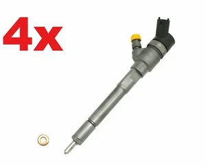 4x Inyector Inyector 0445110258 33800-27400 adecuado para Hyundai KIA (L135) - Imagen 1 de 3