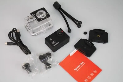 Vemont Action Camera 1080P 12MP Sports Camera Full HD 2.0 Inch Action Camera - Image 1 of 4