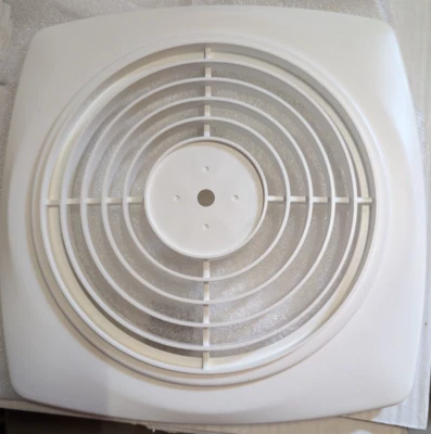 Rejilla de ventilador Broan 99110916 para Broan Mfr No. 507, blanco, plástico Foto 1 de 3