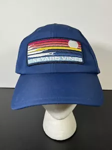 Baseballmütze Vineyard Vines Surfstreifen Aufnäher für unterwegs Performance blau - Bild 1 von 8