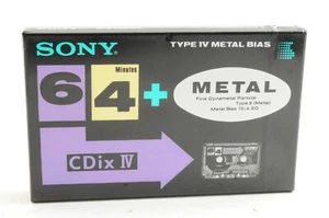 Sony Metal Cassette Tape 64 min - Picture 1 of 2
