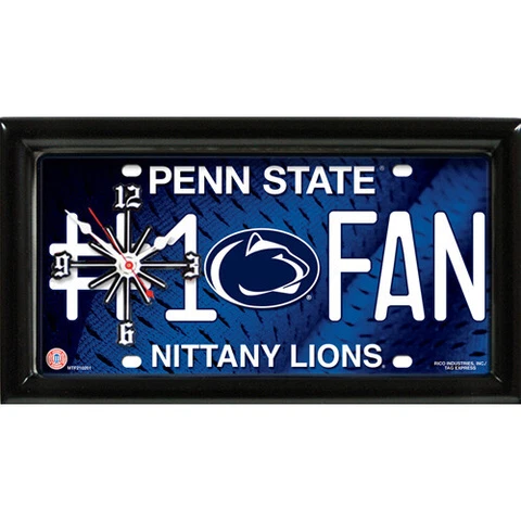 Penn State Nittany Lions  #1 Fan Clock by GTEI Cover