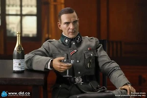 Figura DID 1/6 Escala 12" Segunda Guerra Mundial Oficial Alemán Amon Goth D80178 Nueva - Imagen 1 de 6