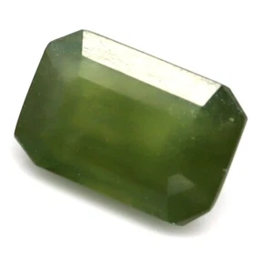 13.25Ct Natural Yellowish Green Sapphire 16.1 x 10.7mm – Octagon Cut Loose Stone - Picture 1 of 4