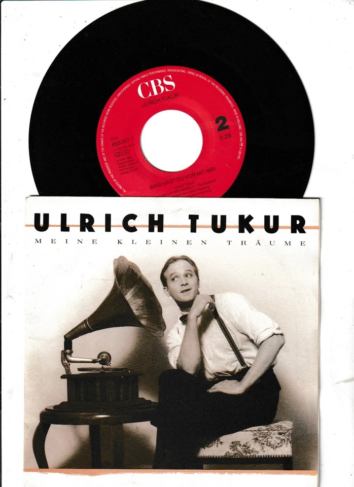 Ulrich Tukur Meine Kleinen Träume -  7inch Vinyl Single 1989 - Bild 1 von 1