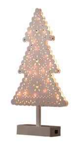 20 LED Weihnachtsbaum Weihnachtsdekoration Weihnachtsbeleuchtung Fensterdeko - Bild 1 von 1