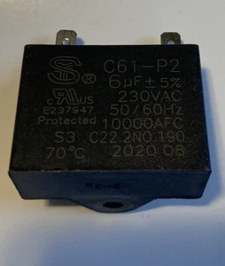 Maytag W10605896 W11405832 Entlüftungsmotorkondensator - Bild 1 von 1