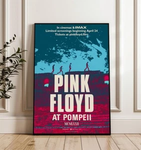 Retro Pink Floyd At Pompeii Poster, Vintage 1972 Music Film Wall Decor Poster - Picture 1 of 4