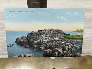 Marblehead, MA - Castle Rock - C1900’s - Postal vintage - Imagen 1 de 2