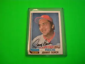 TARJETA TOPPS JOHNNY BENCH 1982 #400 - Imagen 1 de 2