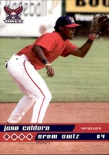 2005 Orem Owlz Grandstand #6 Jose Caldera Guatire Miranda Venezuela VZ Card