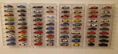 Espositore Per Auto 1/64 Nuovo Bellissimo Hot Wheels Tarmac Inno Matchbox - Immagine 1 di 3