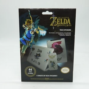 The Legend of Zelda Breath of The Wild  44 Tech Stickers Nintendo Switch NEW - Picture 1 of 6