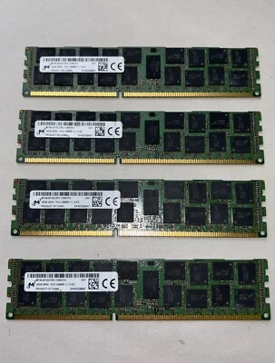 Set Of 4 Inphi RAM 16GB 2RX4 MT36JSF2G72PZ-1G6E1FG PC3-12800R-11-13-E2 UNTESTED - Image 1 of 4