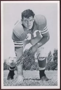Bill Herchman 1956 edición del equipo de los 49ers de San Francisco casi nuevo Texas Tech - Imagen 1 de 1