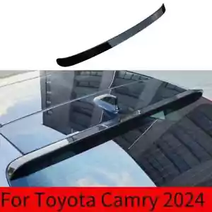 FIT FOR TOYOTA CAMRY SEDAN 2018~24 VIP GLOSSY BLACK REAR WINDOW ROOF TOP SPOILER - Bild 1 von 13