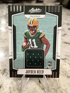2023 Panini Absolute #ARM-15 Jayden Reed Absolute Rookie Materials - Picture 1 of 2