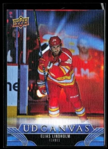 2023-24 Upper Deck UD Canvas Elias Lindholm #C132 - Imagen 1 de 2