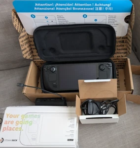 Steam Deck 256GB (LCD) – Slightly used w/ Official Dock + Carrying Case - Picture 1 of 8