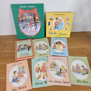 Dick & Jane Classic Readers Lot Of 9 Kindergarten Hardback, Picture Books Lot - Picture 1 of 5