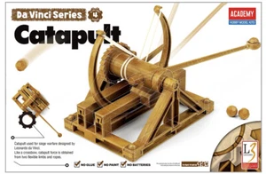 Academy 18137 Da Vinci Catapult Model Kit with English Instruction FREE EXP SHIP - Picture 1 of 4