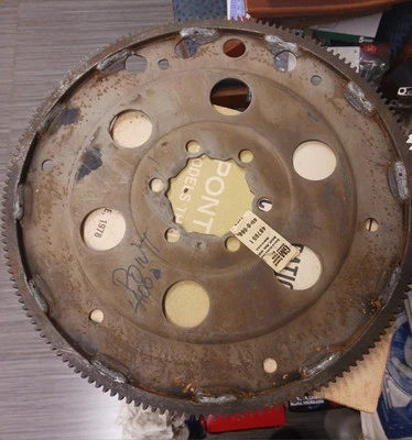 NOS GM PONTIAC 389 400 421 428 455 AUTO TRANS FLYWHEEL GTO TRANS AM 487651 T-400 - Image 1 of 4